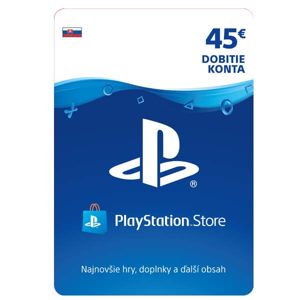 PlayStation Store 45€ - elektronická peňaženka