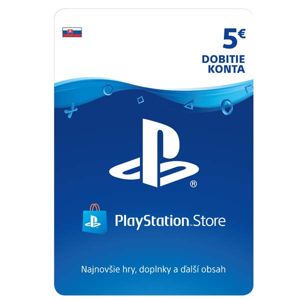 PlayStation Store 5€ - elektronická peňaženka