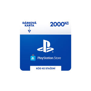 PlayStation Store - darčekový poukaz 2000 Kč