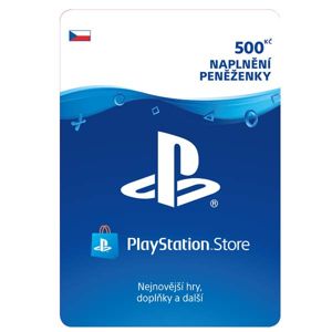 PlayStation Store naplnenie peňaženky 500 Kč