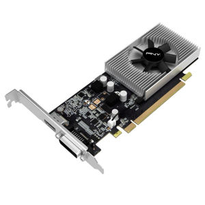 PNY GeForce® GT 1030 GB with GeForce® Experience, PCIE 3.0 - 2GB  DDR5 64-Bit 1227 MHz / 1468 MHz, DVI-D, HDMI GF1030GTLF2GEPB