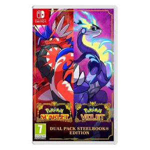 Pokémon Scarlet & Pokémon Violet (Dual Pack Steelbook Edition) NSW