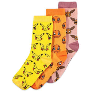 Ponožky 3-balenie Iconic Characters (Pokémon) 3942 CR850202POK-3942
