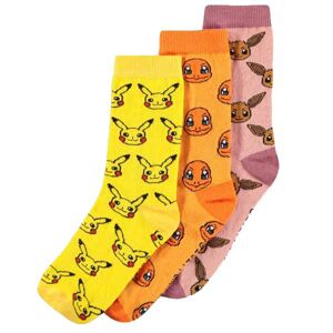 Ponožky 3-balenie Iconic Characters (Pokémon) 3538 CR850202POK-3538