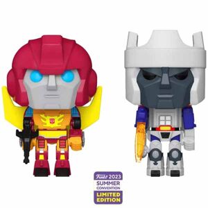 POP! 2 Pack Rodimus & Galvatron (Transformers) 2023 Summer Convention Limited Edition POP-2PACK