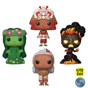 POP! 4 Pack Disney: Moana Special Edition (Glows in The Dark) 4Pack