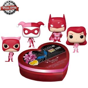 POP! 4 Pack Mystery Box: Happy Valentine's Day (DC) Special Edition 4 Pack