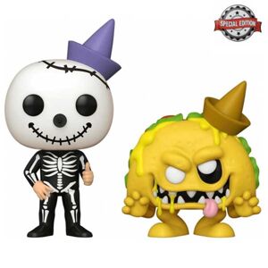 POP! Ad Icons: Jack in the Box Skeleton Jack & Monster Taco Special Edition 2 pack
