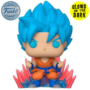 POP! Animation: SSGSS Goku (Dragon Ball) Special Edition (Glows in the Dark) POP-1256