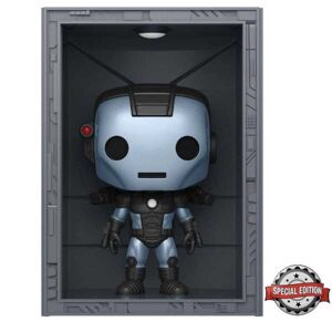 POP! Deluxe: Iron Man Hall of Armor Iron Man Model 11 (Marvel) Previews Edition (Metallic) POP-1037