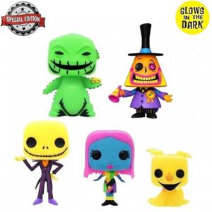 POP! Disney: The Nightmare Before Christmas Special Edition (Glows in the Dark) 5 pack