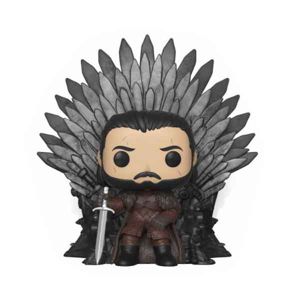POP! Jon Snow on Iron Throne Deluxe (Game of Thrones) 15 cm figurka