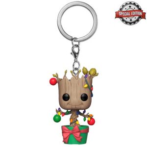 POP! Kľúčenka Holiday Groot (Marvel) Special Edition