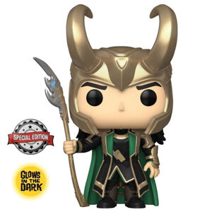 POP! Loki with Scepter, Avengers (Marvel) Special Edition (Svieti v tme) POP-0985