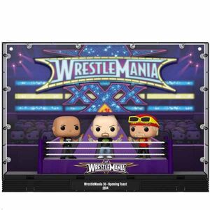 POP! Moment Deluxe: Wrestlemania 30 Opening Toast The Rock Stone Cold Steve (WWE) POP-0005
