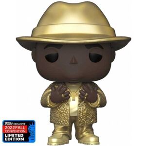 POP! Rocks: The Notorious B.I.G with Champagne with Fedora (Gold) 2022 Fall Convention Limited Edition POP-0152