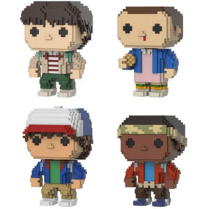 POP! TV Dustin Henderson, Lucas Sinclair, Mike Wheeler and Eleven Special Edition 4-balenie (Stranger Things) 4 pack