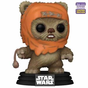 POP! Wicket with Slingshot (Star Wars) 2023 Summer Convention Limited Edition POP-0631
