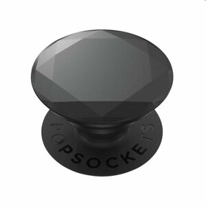 PopSockets univerzálny držiak PopGrip Metallic Diamond Black 800504
