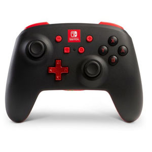 PowerA Enhanced Wireless Controller for Nintendo Switch, black/red