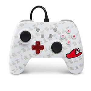 PowerA Wired Controller - Mario Odyssey Cappy for Nintendo Switch