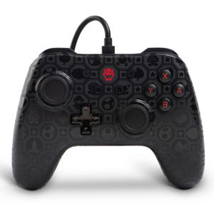 PowerA Wired Controller - Shadow Bowser for Nintendo Switch