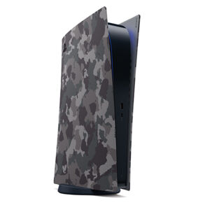 PS5 Digital Cover, gray camouflage CFI-ZCC1