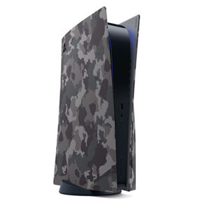 PS5 Standard Cover, gray camouflage CFI-ZCB1