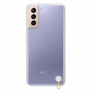 Puzdro Clear Protective Cover pre Samsung Galaxy S21 Plus - G996B, white (EF-GG996C) EF-GG996CWEGWW