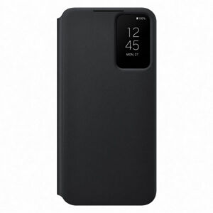 Puzdro Clear View Cover pre Samsung Galaxy S22 Plus, black EF-ZS906CBEGEE