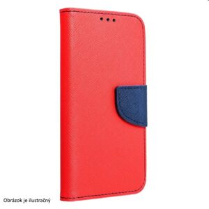 Puzdro FANCY Book pre Motorola Moto G14, červenémodré TEL226496