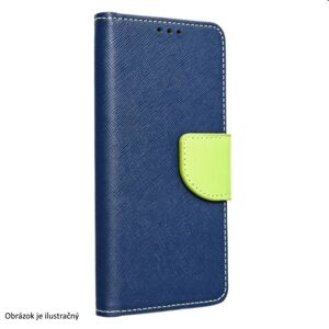 Puzdro FANCY Book pre Motorola Moto G14, modrézelené TEL226502