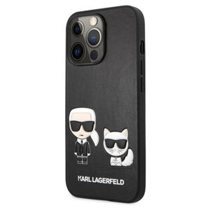 Puzdro Karl Lagerfeld and ChoupettePU Leather for iPhone 13 Pro Max, black 57983105910