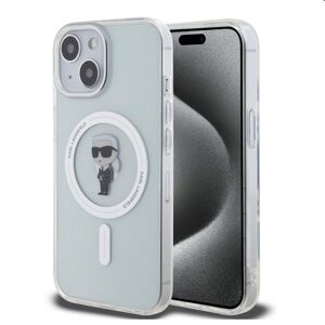 Puzdro Karl Lagerfeld IML Ikonik MagSafe pre Apple iPhone 15, transparentné 57983116837
