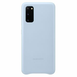 Puzdro Samsung Leather Cover EF-VG980LLE pre Samsung Galaxy S20 - G980F, Sky Blue EF-VG980LLEGEU