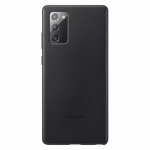 Puzdro Samsung Leather Cover pre Galaxy Note 20 - N980F, black (EF-VN980LBE) EF-VN980LBEGEU