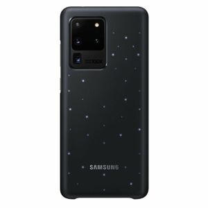 Puzdro Samsung LED Cover EF-KG988CBE pre Samsung Galaxy S20 Ultra - G988F, Black EF-KG988CBEGEU