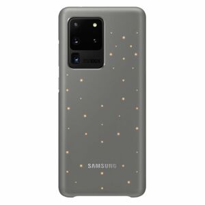 Puzdro Samsung LED Cover EF-KG988CJE pre Samsung Galaxy S20 Ultra - G988F, Gray EF-KG988CJEGEU