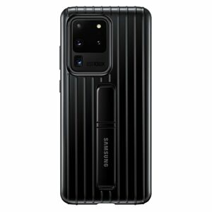 Puzdro Protective Standing Cover pre Samsung Galaxy S20 Ultra, black EF-RG988CBEGEU