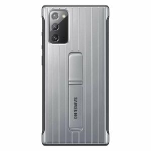 Puzdro Samsung Protective Standing Cover pre Galaxy Note 20 - N980F, silver (EF-RN980CSE) EF-RN980CSEGEU