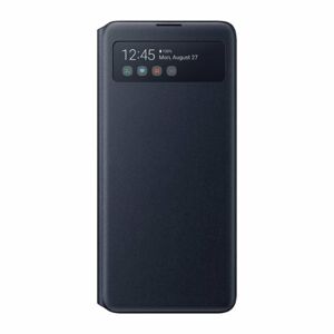 Puzdro Samsung S-View Wallet Cover EF-EN770PBE pre Samsung Galaxy Note 10 Lite - N770F, Black EF-EN770PBEGEU