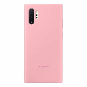 Puzdro Samsung Silicone Cover EF-PN975TPE pre Samsung Galaxy Note 10 Plus - N975F, Pink EF-PN975TPEGWW