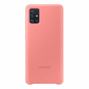 Puzdro Samsung Silicone Cover EF-PA515TPE pre Samsung Galaxy A51 - A515F, Pink EF-PA515TPEGEU