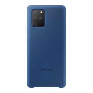 Puzdro Samsung Silicone Cover EF-PG770TLE pre Samsung Galaxy S10 Lite - G770F, Blue EF-PG770TLEGEU