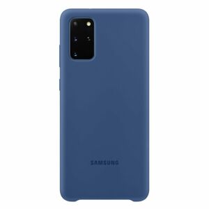Puzdro Silicone Cover pre Samsung Galaxy S20 Plus, navy EF-PG985TNEGEU