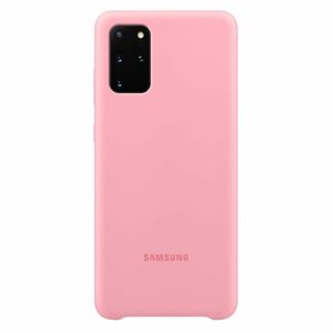 Puzdro Samsung Silicone Cover EF-PG985TPE pre Samsung Galaxy S20 Plus - G985F, Pink EF-PG985TPEGEU