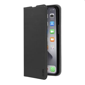 Puzdro SBS Book Wallet Lite pre Apple iPhone 14, čierne TEBKLITEIP1461K
