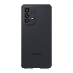 Puzdro Silicone Cover pre Samsung Galaxy A53 5G, black EF-PA536TBEGWW
