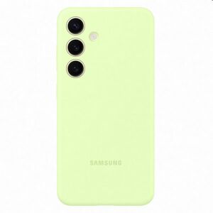 Puzdro Silicone Cover pre Samsung Galaxy S24, light green EF-PS921TGEGWW