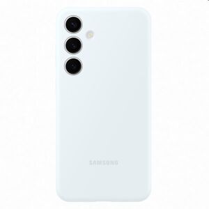 Puzdro Silicone Cover pre Samsung Galaxy S24 Plus, white EF-PS926TWEGWW